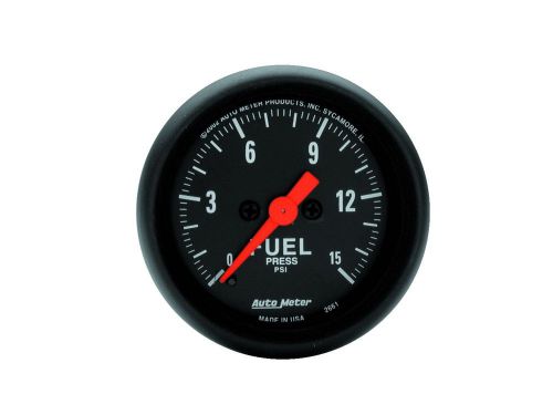 Auto meter 2661 z-series; electric fuel pressure gauge
