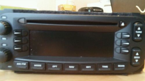 2004-05dodge ram rb4 nav radio cd player receiver