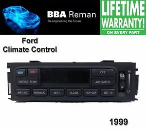 1999 ford climate control repair service heater ac head lincoln mercury 99