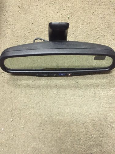 06-13 corvette c6 z06 or base rearview rear view mirror with onstar with compass