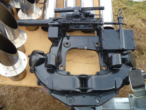 Mercruiser hydraulic steering with trs  transom plate