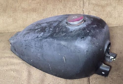 Vintage fiberglass motorcycle gas fuel tank with cap yamaha? chopper bobber