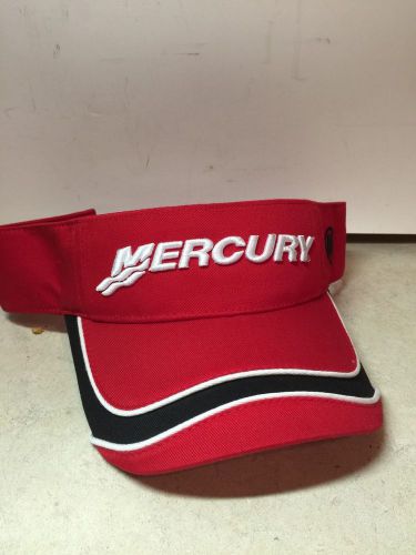 New mercury red sun visor hat