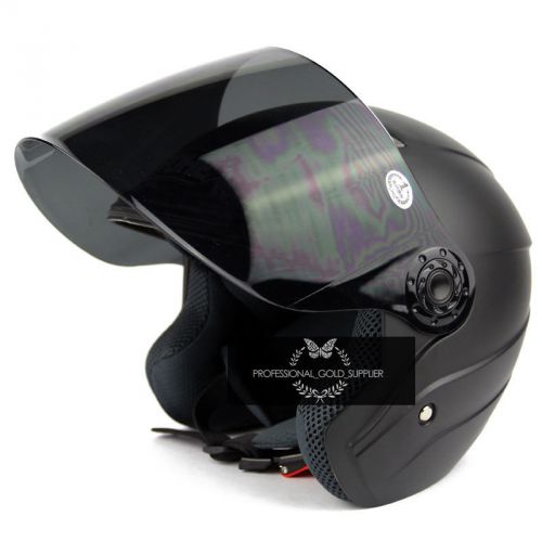 Hot motorcycle  summer 3/4 open face helmets with full face shield visor m-2xl