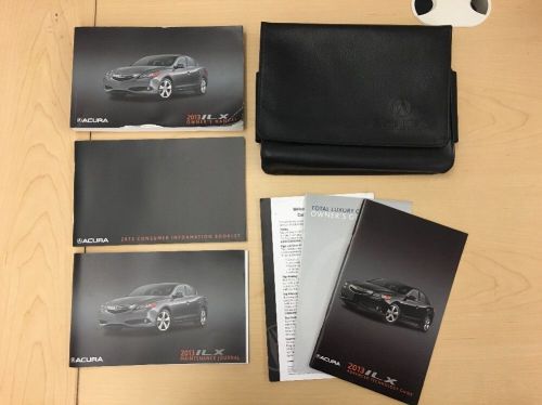 Oem 2013 acura ilx owner&#039;s manual