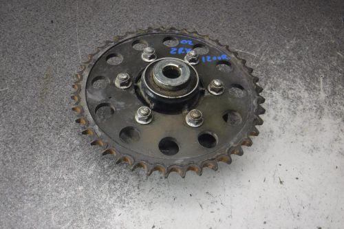 02 kawasaki zrx 1200 hub &amp; sprocket 95h