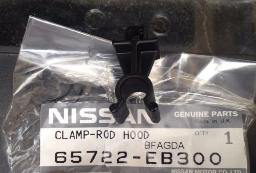 Nissan qashqai navara  pathfinder clamp-rod hood genuine new 65722eb300