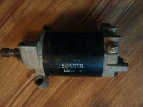 Johnson omc starter p/n 0586277 for a 1999, 3-cyl, 35hp outboard engine