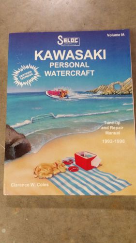 Kawasaki personal watercraft jet ski 1992 - 1998 seloc tune up and repair manual