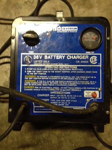Golf cart 36 volt textron battery charger