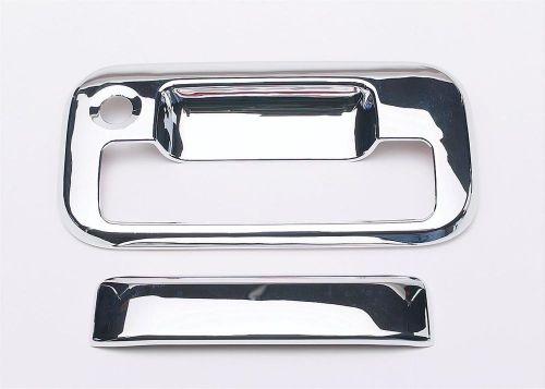 Tailgate handle cover chrome 2005-2006 f150 &amp; lincoln mark lt