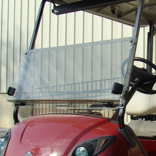 Recpro™ yamaha drive golf cart tinted windshield with folding acrylic