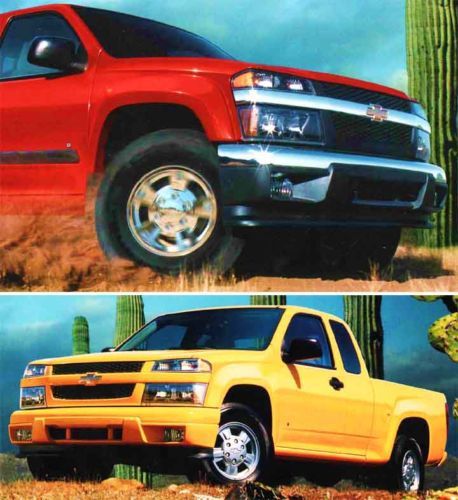 2006 chevy colorado pickup truck brochure -colorado ls-colorado extreme-z71-4x4