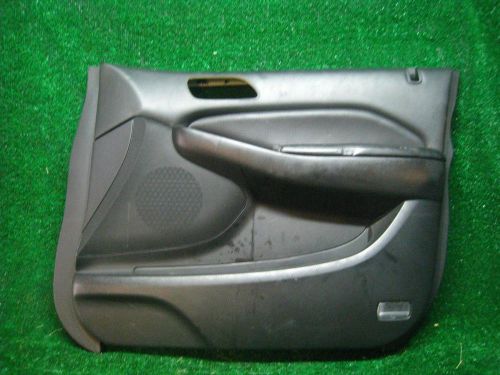 2005 acura mdx rh passenger side door panel skin trim cover black leather