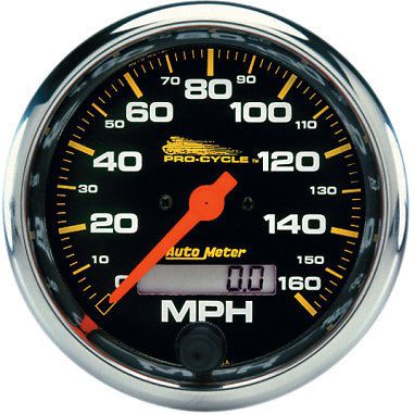 Auto meter  19354 3-3/8&#034; 160 mph speedometer black face