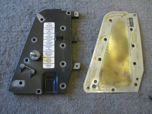 1991 35hp Force by Mercury Exhaust Port Plate F458151