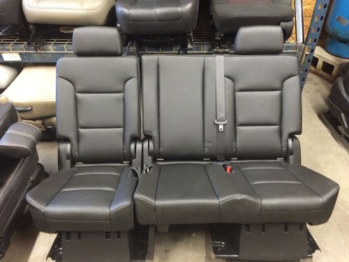 2007-2016 tahoe yukon or escalade 2nd row black bench seat (out of a 2015 tahoe)