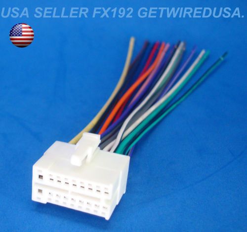 Clarion 18-pin wire harness plug vx404 nx404 nx602 nx604 nx605 nz503 vz401 vz400