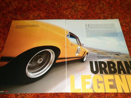 1970 ford mustang boss 302 article / ad