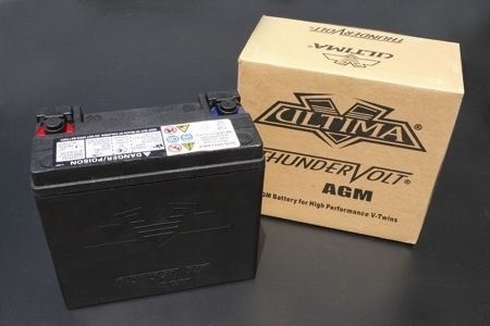 Ultima thundervolt agm battery for harley softail 1997-later oem 65989-97b