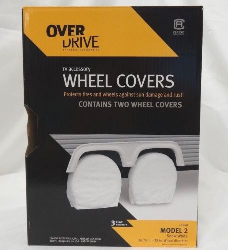 Wheel covers over drive by classic accessories rv accessory, 26.75&#034;- 29&#034;