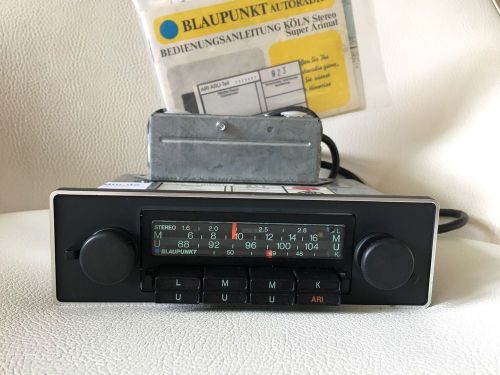 70 -80&#039;s porsche 911 blaupunkt köln stereo radio new / nos