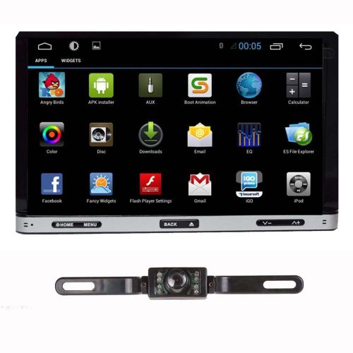 Android 4.4 2din 7&#034; stereo car dvd player gps navi bluetooth radio wifi in dash