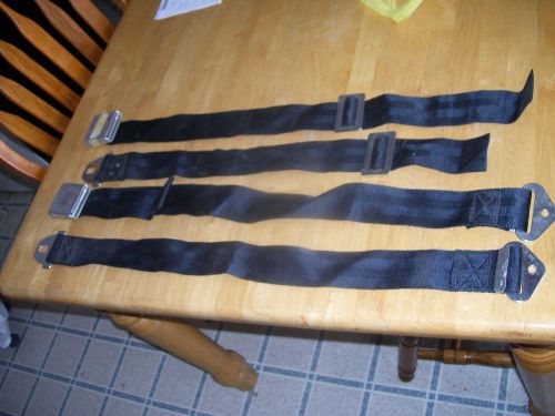 Rat rod seat belts from a  aircraft