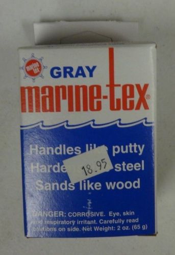 Itw marine-tex epoxy putty repair kit gray 2 oz.