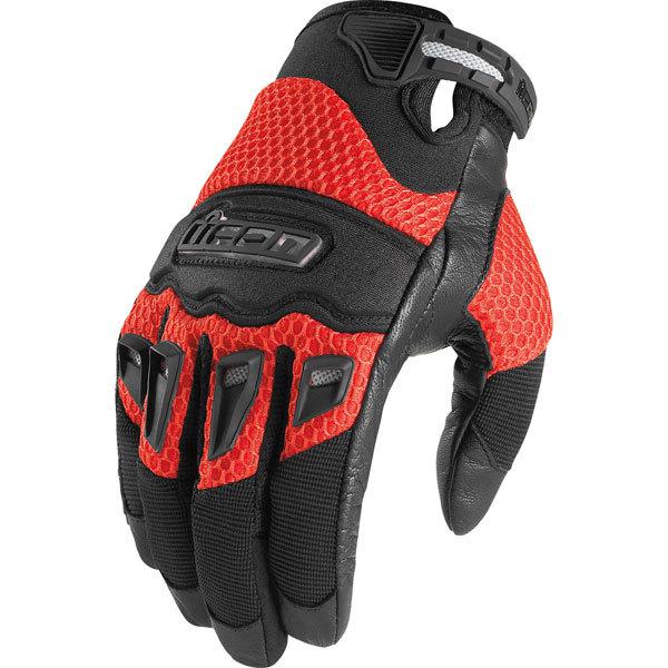Red xl icon twenty-niner textile glove