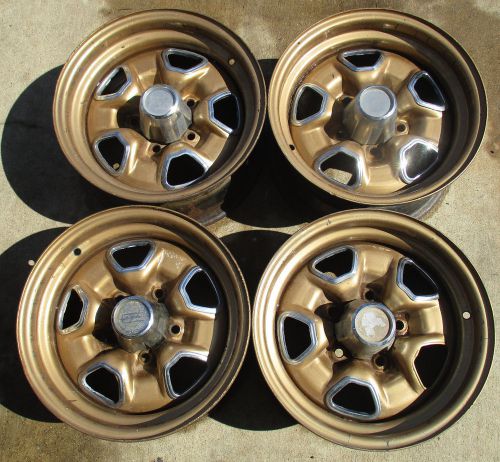 Oldsmobile rally wheels rims 14x7 cutlass 442 w30 j10416