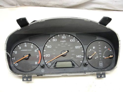 Honda accord speedometer instrument cluster dash gauges 293k auto 00 01 02 oem