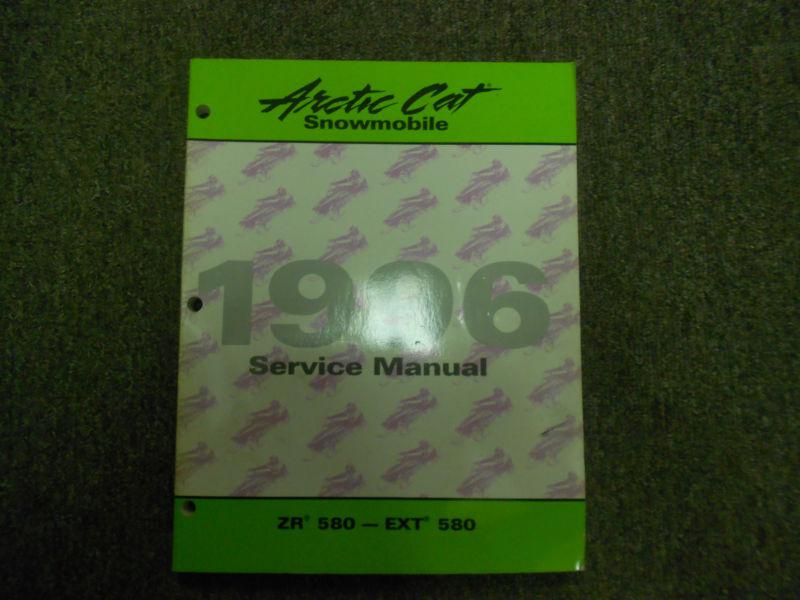 1996 arctic cat zr 580 ext 580 service repair shop manual factory oem book 96 x