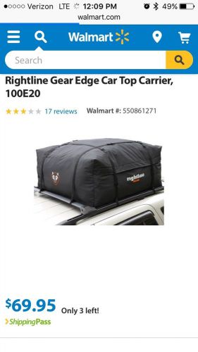 Rightline gear edge car top carrier - 100e20