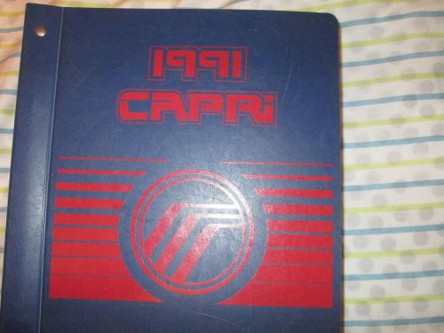 Capri shop manuals 1991