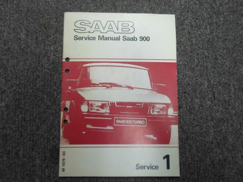 1979 80 81 82 1983 saab 900 1 service repair shop manual factory oem deal