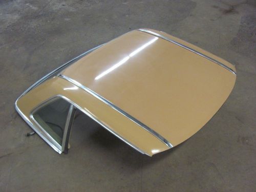 Original 72-89 mercedes benz tan/butterscotch convertible hardtop 73 74 75 76 77