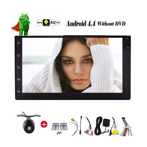 2din android4.4 car mp4 player gps/wifi/3g/bluetooth/radio/quad core ddr3+camera