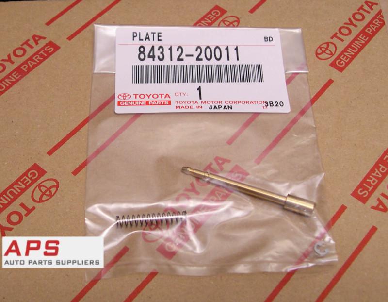 Genuine toyota horn contact plate oem 84312-20011