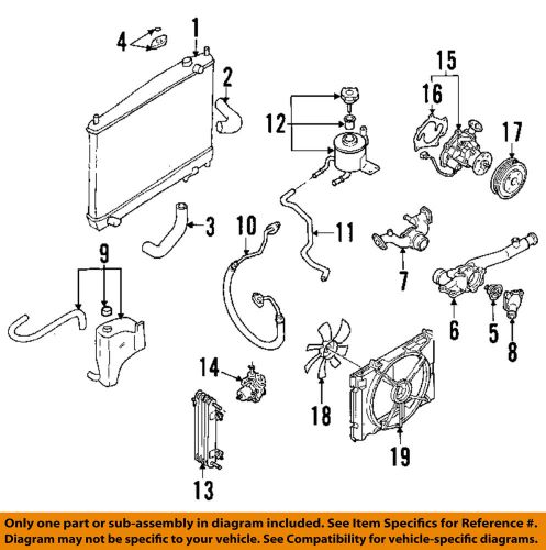 Infiniti nissan oem 02-04 q45 hydraulic-reservoir tank 21160ar000