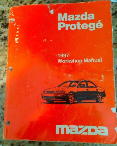 1997 mazda protege factory workshop repair manual