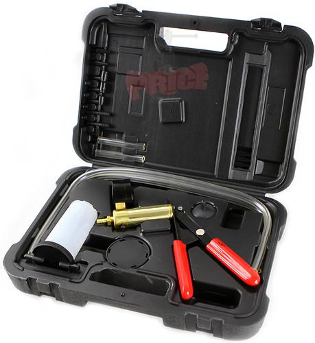 2 in 1 brake bleeder & vacuum pump gauge test tuner kit tools diy hand tools