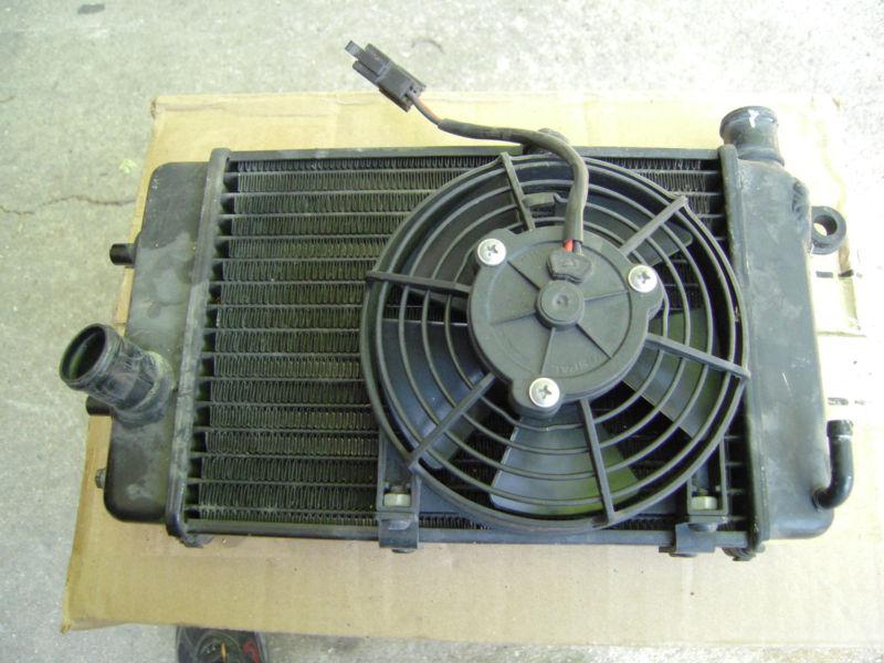 Aprilia futura rst1000 rst 1000 right side radiator and fan