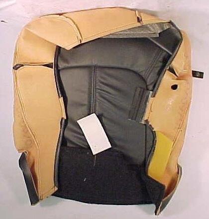 New gm # 12474392 driver seat  back cover 1998-2000 gm s series