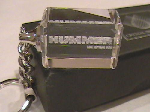 Brand new! hummer h1 h2 h3 lazer engraved keychain key chain - gift box 