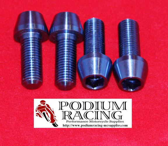 Ducati titanium non radial caliper bolts blue 749 999