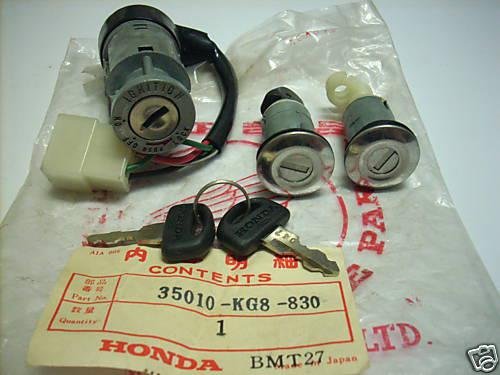 Honda nh125 switch assy combination & lock genuine part