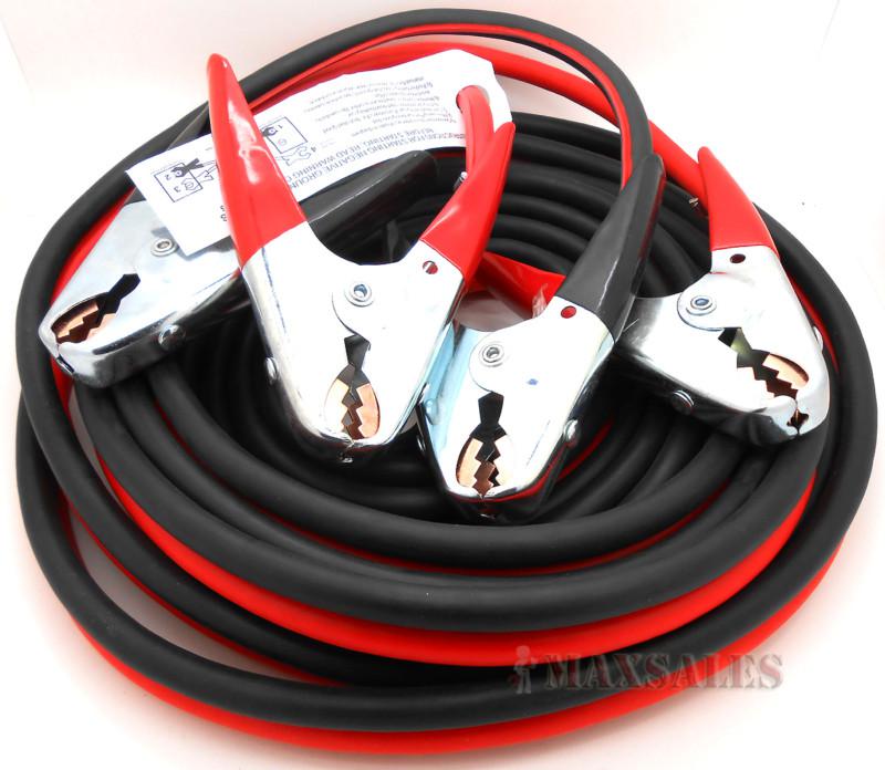 Heavy duty 25 ft 2 gauge booster cable jumping cables power jumper 600amp