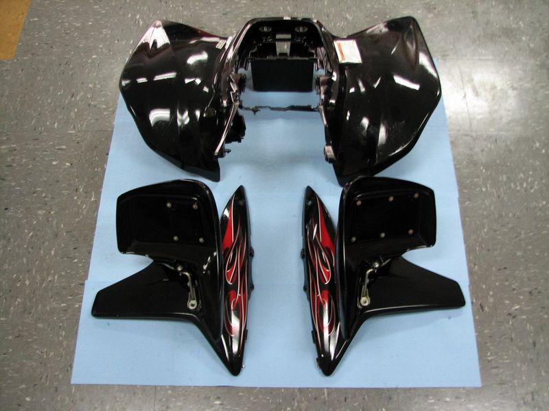 Honda trx 450er full set fenders fender 450 r black