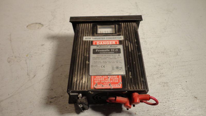 Used promatic bow thruster charger 21-3 input 90v-270v 50-60 cycle
